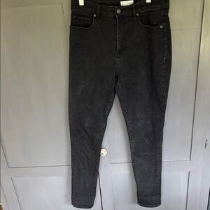 LOFT Black Skinny High-Rise Jeans